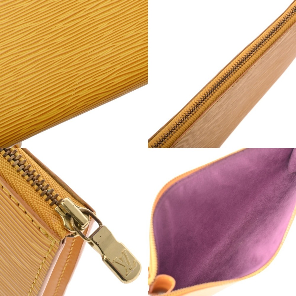 LOUIS VUITTON Louis Vuitton Epi Pochette Accessoires Tassili Yellow M52948 Wo... - Picture 10 of 11